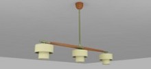 Living room lamp with little table